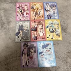 ゾンビランドサガ　新宿マルイ　平成ギャル　購入特典イラストカード　全8種セットのサムネイル