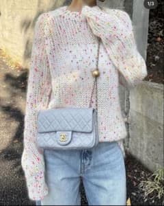 Cygne カラフルポンポンニット Sylvian シーニュ - メルカリ