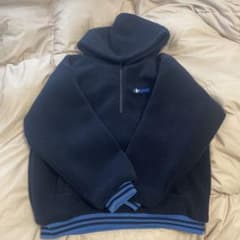 XLARGE FR2 ネイビー フリースパーカー - メルカリ