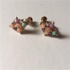 ピアス イヤリング ピンク ゴールドのサムネイル