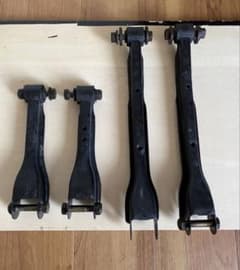 シルビアS13純正トーコントロールアーム ＆トラクションアーム4本 