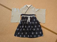 あっとさま専用　DESIGNERS GUILD 着物ドレス 90cmのサムネイル
