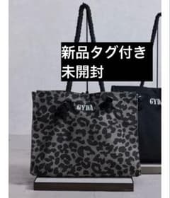 GYDA ロープ Lトート レオパード ヒョウ柄