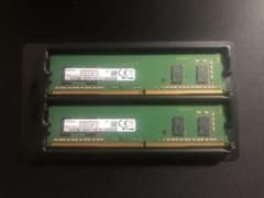メモリー 4GB x2 DDR4-2666 デスクトップPC用のサムネイル