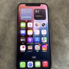 Apple iPhone 12 128GB パープル 背面ひび割れありのサムネイル