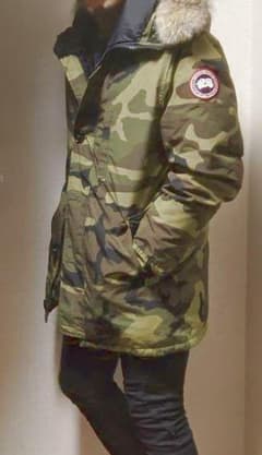 カナダグース ジャスパー ダウンジャケット Mサイズ カモフラ 迷彩柄
