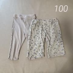 100サイズ ボトムス 2枚セットのサムネイル