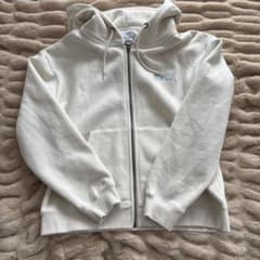 ほぼ新品✨RVCA アイボリー フルジップパーカーのサムネイル