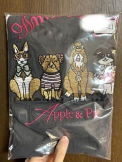 未使用未開封。犬柄エコバッグ。トートバッグ。のサムネイル