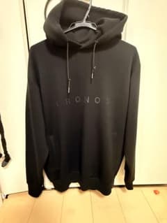 CRONOS プルオーバーパーカー ブラックのサムネイル