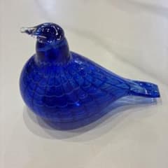  鳥のオブジェ 青　シエッポ　バード iittala 鳥のオブジェ 青 シエッポ バード - メルカリ