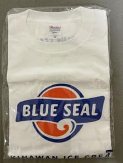 BLUE SEAL Tシャツ Mサイズ ブルーシール沖縄のサムネイル