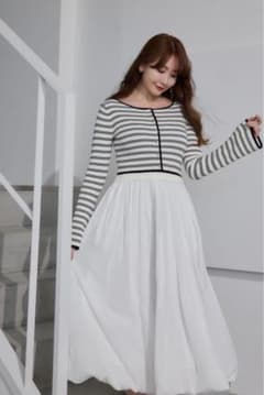 herlipto Docking Knit Balloon Dressのサムネイル