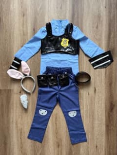 ズートピア【ジュディ】警察官コスチューム 110サイズのサムネイル