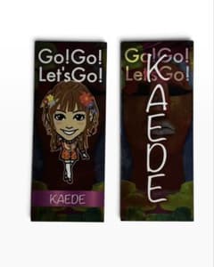 【即購入OK】KAEDE Go!Go!Let'sGo! 千社札カードのサムネイル