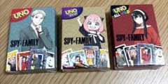 UNO SPY x FAMILY 3-pack (McDonald's Happy Meal, Overseas)