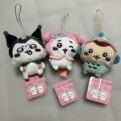 ちいかわ - ちいかわ サンリオ ぷちミニマスコット(くりまんじゅう・ハンギョドン) ちいかわ くりまんじゅう サンリオ ぷちミニマスコット ハンギョドン