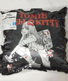 【新品未開封】エニマイくじ 富江×ハローキティ A賞 フリル付きクッション