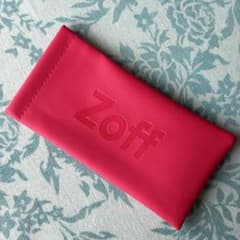 Zoff メガネケース ピンクのサムネイル