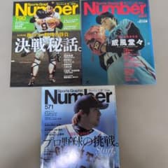 【プロ野球】Number 3冊セット 494 571 790のサムネイル