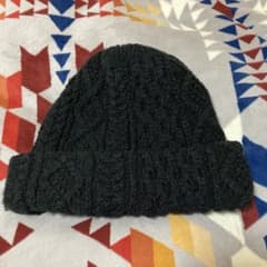 Maison Kinema アラン柄ニットキャップ メゾンキネマ kinema - メルカリ