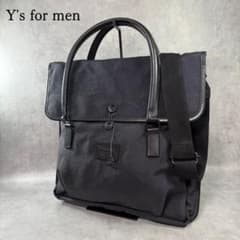 希少 Y's for men 2WAY ナイロンショルダーバッグ 濃紺 希少 Y's for men 2WAY ナイロンショルダーバッグ 濃紺 - メルカリ