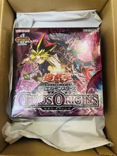 【新品未開封】遊戯王OCG カオスオリジンズ 1BOX シュリンク付き