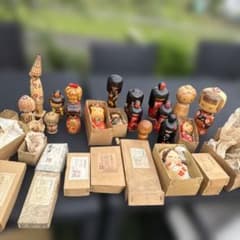 こけし人形 まとめ売り 約20点 箱付きあり 伝統工芸 アンティーク