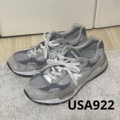 New Balance M992 グレー スニーカー