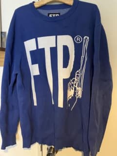 値下げ可能】FTP ニット 青 - メルカリ