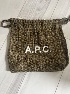 【非売品】A.P.C. ノベルティ 巾着バッグ 2025 限定 麻の葉柄のサムネイル