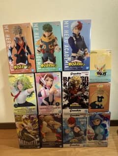 ヒロアカ　プライズ　フィギュア　12点　まとめ　葉隠　爆豪　トガ　轟　ねじれ　他 ヒロアカ プライズ フィギュア 12点 まとめ 葉隠 爆豪 トガ 轟 ねじれ
