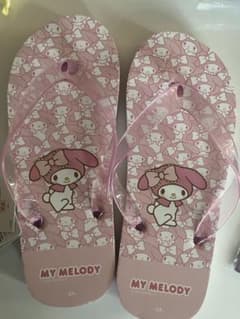 MY MELODY ビーチサンダル 24cm値下げ中！！！5/6まで！！！のサムネイル
