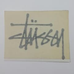 《417 様専用》【正規品】stussy ステッカー　ブラックのサムネイル