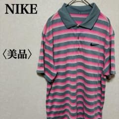 NIKE ナイキゴルフ メンズ 半袖 DRY-FIT ポロシャツ M 美品のサムネイル
