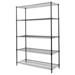 PLATYCO☆(・ω・)ノ様専用 WEIMALL スチールラック5段 ブラック - メルカリ