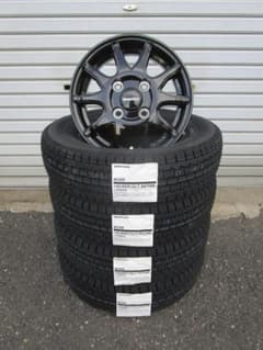 送料込☆ブリヂストン・スタッドレス☆145/80R12　80/78☆ハイゼット 送料込み☆ブリヂストン145/80R12 スタッドレス 軽トラ・軽バン