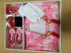 ゆい様専用！七五三　3歳女児被布セット　ピンクのサムネイル