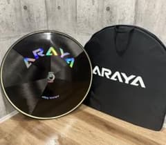 アラヤ　ARAYA ディスク　トラック　黒　美品のサムネイル