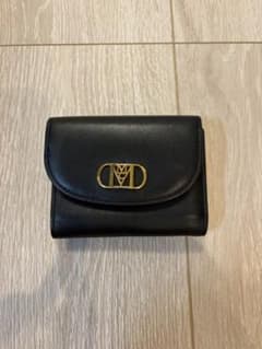 MCM 三つ折り財布 ブラック×ピンクのサムネイル