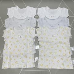 ミキハウス　肌着　女の子　80cm  6枚セットのサムネイル