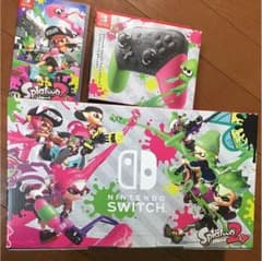任天堂スイッチ 本体 スプラトゥーン2 ソフト コントローラproのサムネイル