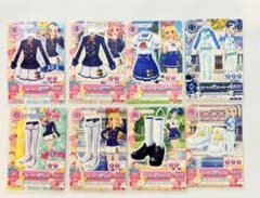 アイカツカード スターライト学園制服、ジャージ8枚セットのサムネイル