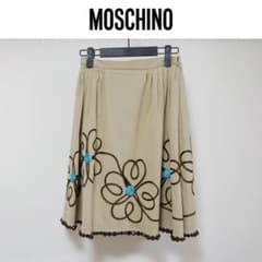 MOSCHINO 90s Y2K vintage スカート ベージュ系のサムネイル