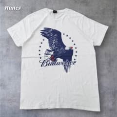 【極美品】Hanes Perfect-T バドワイザー イーグル Tシャツ XL