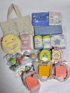 Sumikko Gurashi bundle sale: miscellaneous goods, lottery items, gacha toys, Happy Meal items.