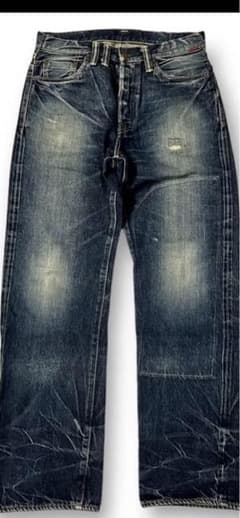 【ANACHRONORM】Damaed  Denim Pantsのサムネイル