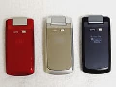 au 京セラ W41K 携帯電話 ガラケー モックアップ 全3色セット - メルカリ