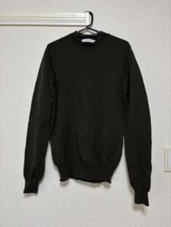 BEAMS LIGHTS メンズ クルーネック ニット カーキのサムネイル
