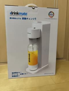新品未開封　炭酸水メーカーdrinkmateのサムネイル